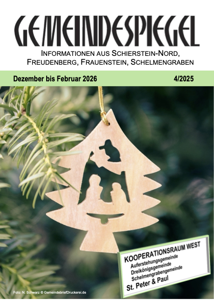 Titelseite des Gemeindespiegels