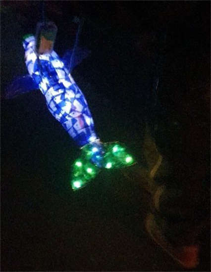 selbstgemachte Laterne 2